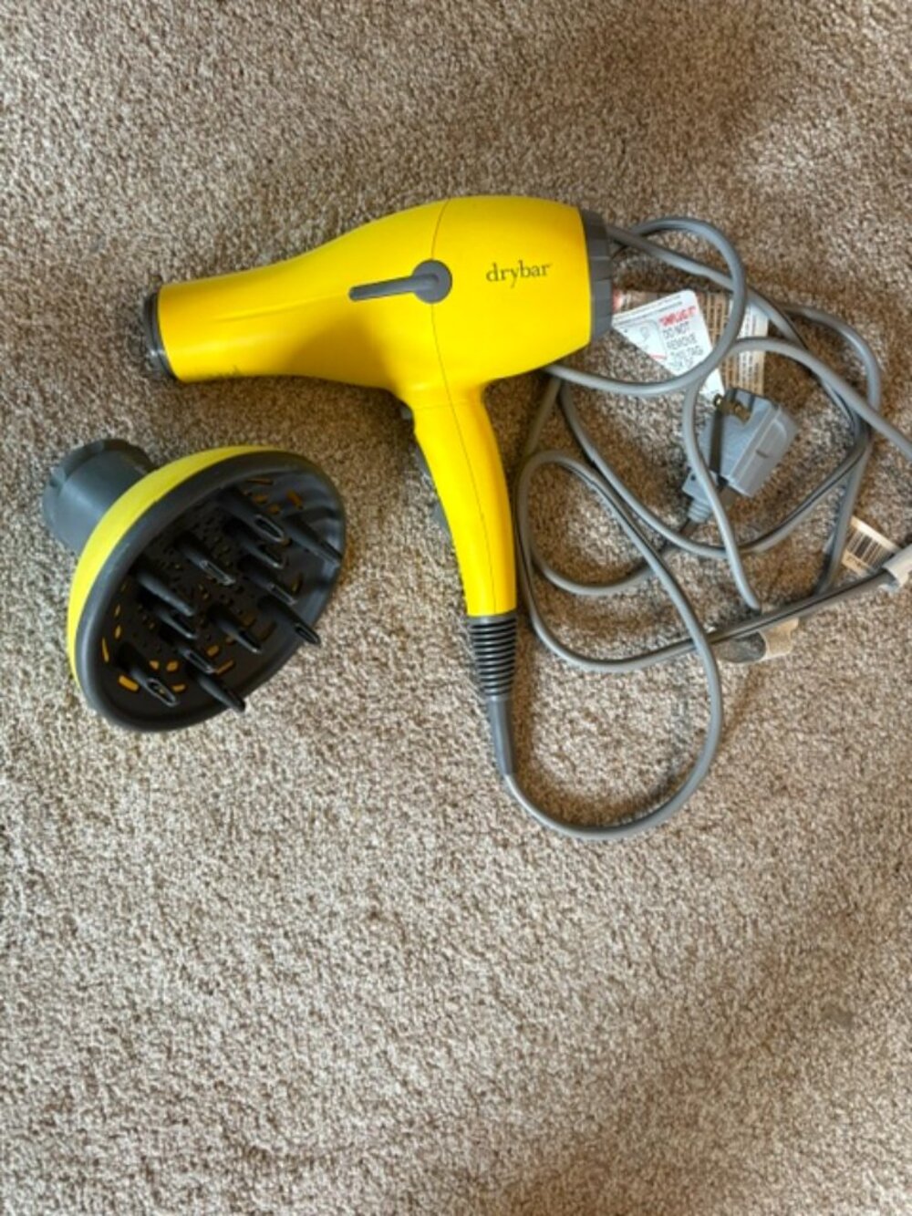 Drybar Buttercup 1875W Blow Dryer and Diffuser